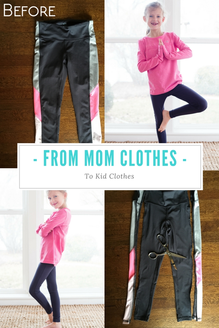 do it yourself divas: DIY: From Mom Clothes Into Kid Clothes