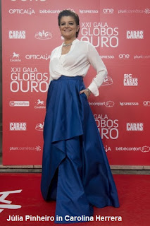 GLOBOS DE OURO - PORTUGAL 2016 J%25C3%25BAlia%2BPinheiro%2B %2BCarolina%2BHerrera - GLOBOS DE OURO - PORTUGAL 2016