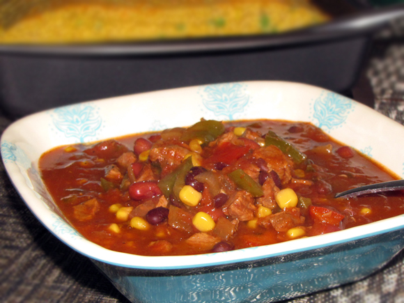 Pinch of Lime: Crock Pot Mexican Black Bean Chili