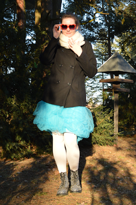 quaintrelle, georgiana, quaint, outfit, ootd, diy, tulle skirt