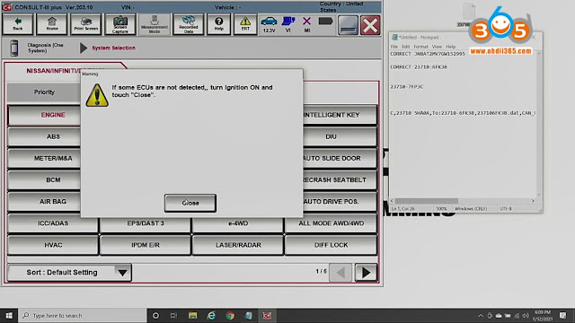 nissan-pcm-programming-on-نیمکت-9