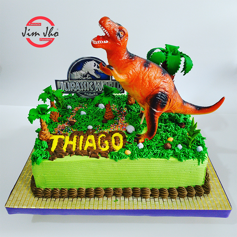 Torta Jurassic World Pastelería JimJho