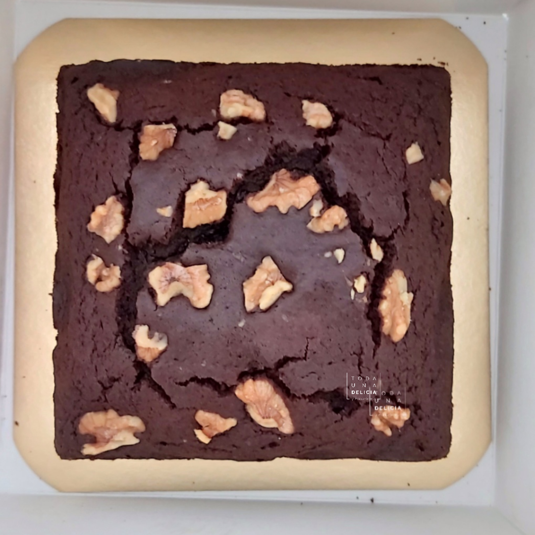 BROWNIE SIN AZÚCAR, SIN GLUTEN Y SIN LACTOSA