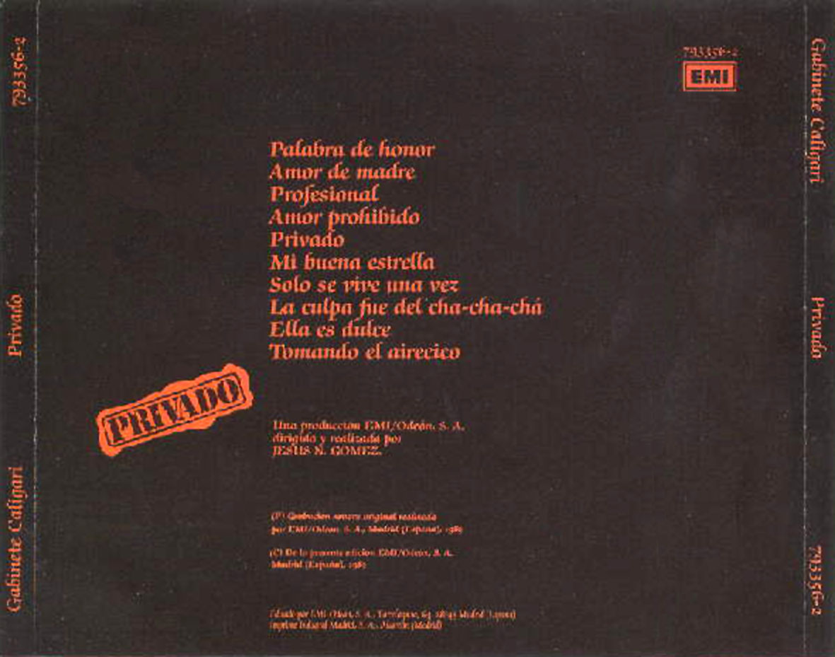 Kingdom a Melody: Gabinete Caligari - (1989)