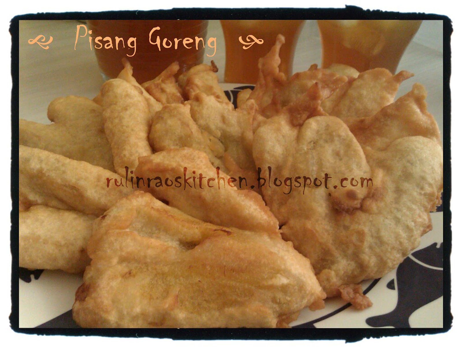 RuLin Raos Kitchen Pisang Goreng (Indonesian Banana Fritters)