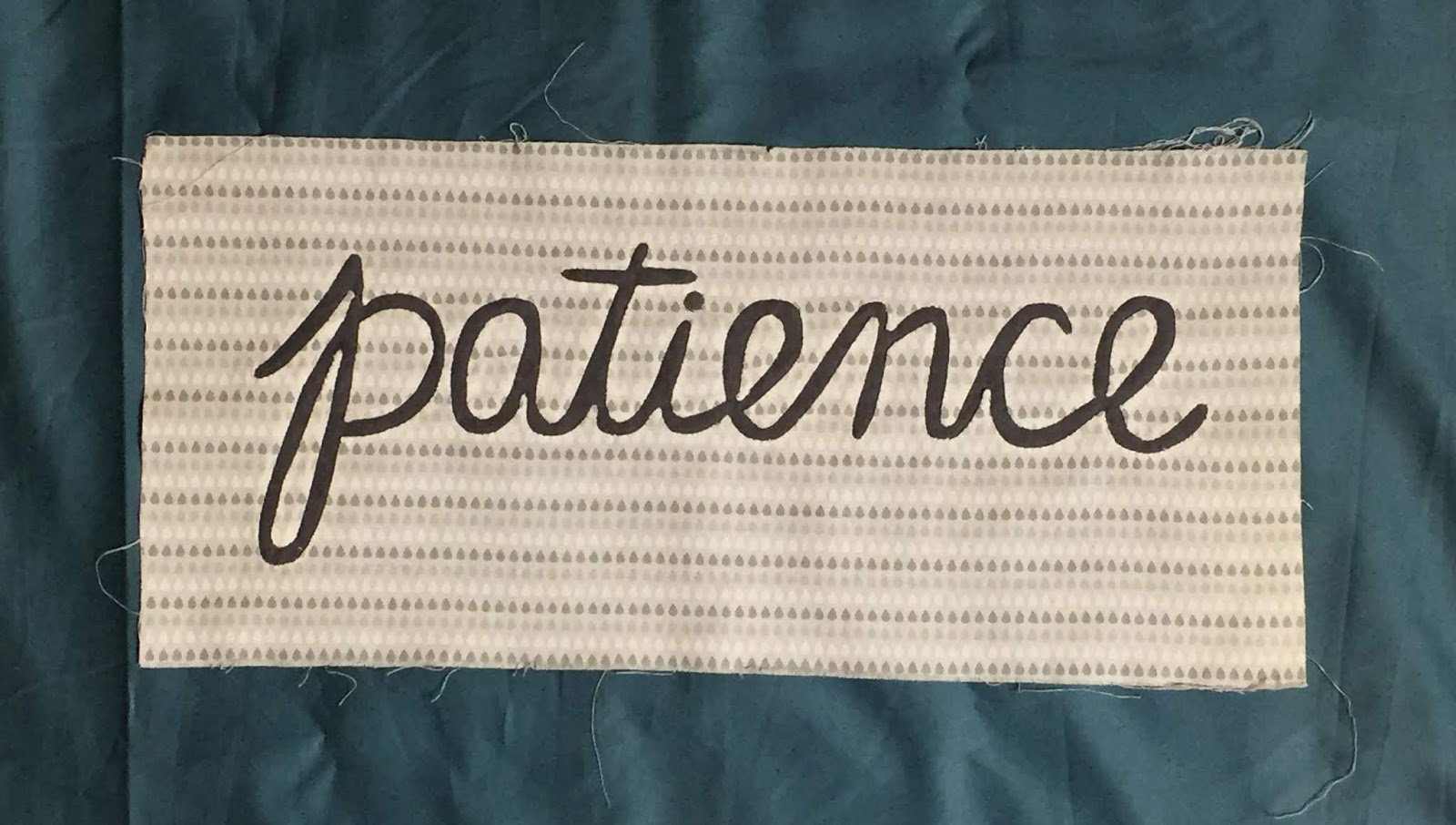 Writing in Fabric Text Quilts