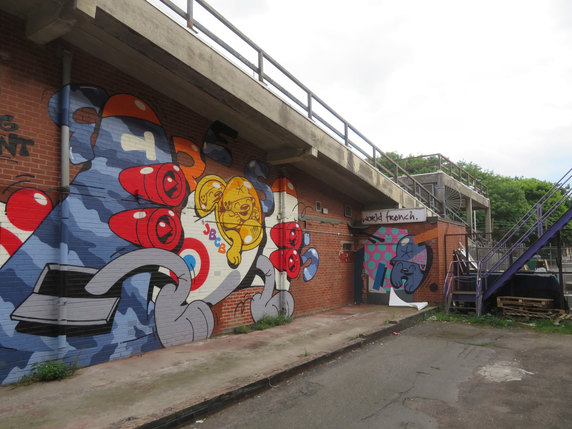 Martin Brookes Oakham Leicester Graffiti