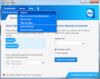 cara remot dekstop pc menggunakan TeamViewer cara remot dekstop pc menggunakan TeamViewer