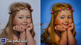 Photoshop Tutorial Child Realistic Painting Look Portrait Effect