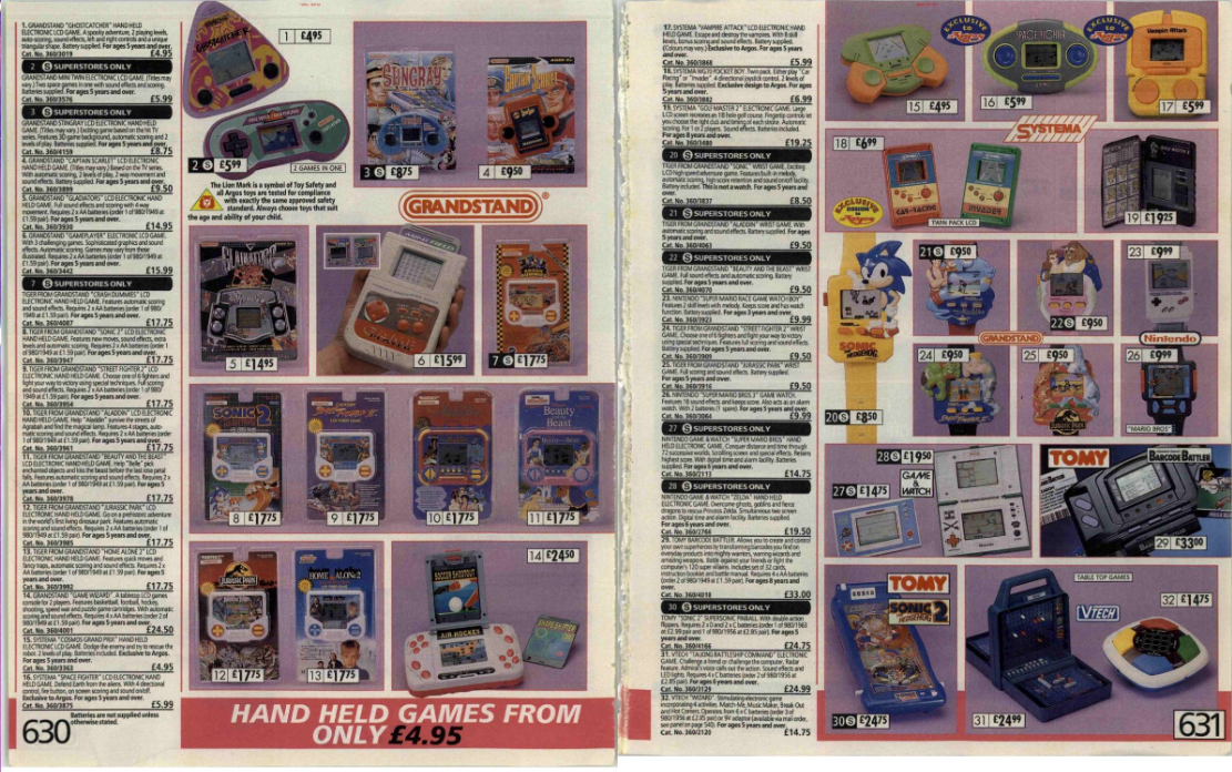 🕹️🎮 The Argos Catalogue & Video Games in the 1970s, 80s & 90s A Trip