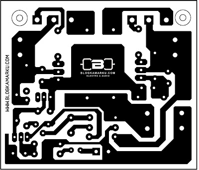 layout pcb amplifier Simple Micro amp