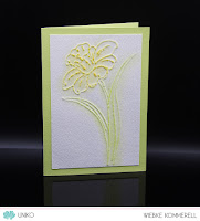 K1-1348 - embossed Daffodil - Wiebke Kommerell