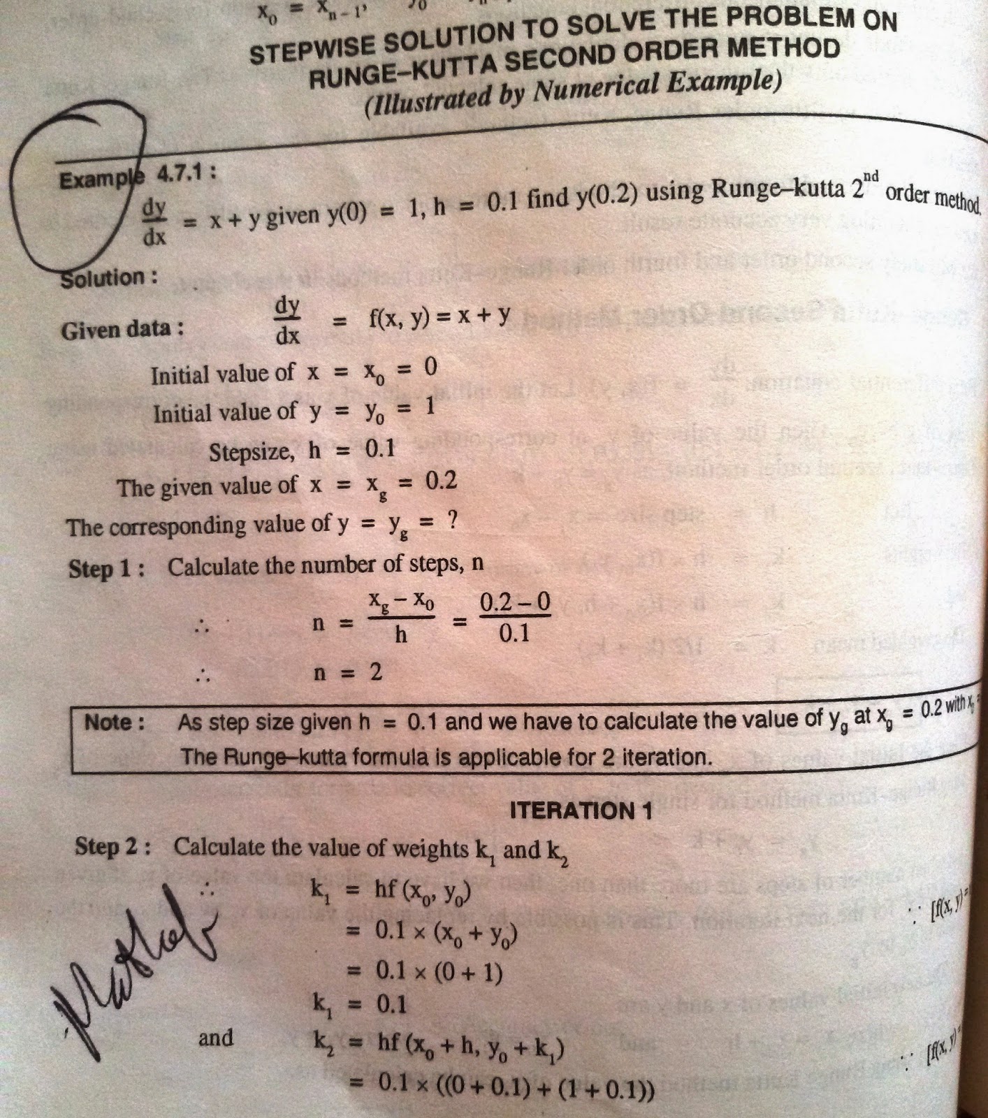Understanding Matlab in Engineering RungeKutta 2