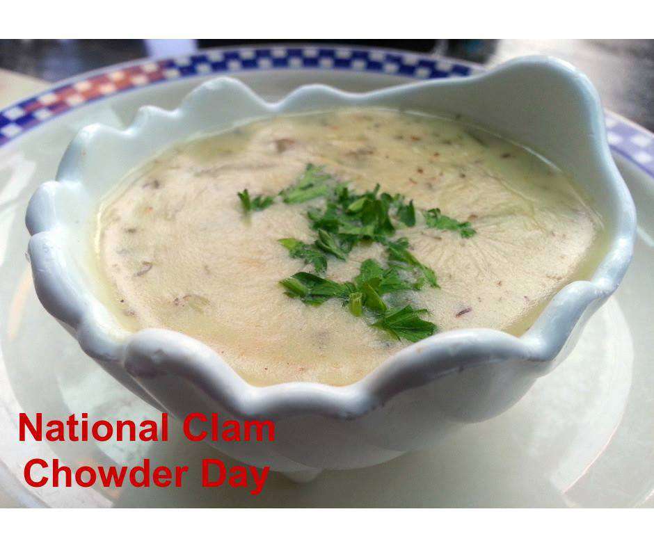 National Clam Chowder Day Wishes For Facebook