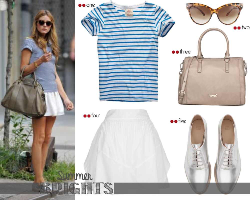 Get The Look Olivia Palermo Olivia Palermo With Silver Bluchers
