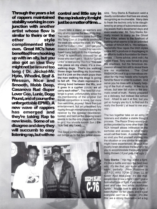 HipHop-TheGoldenEra: Wu-Tang Clan in The Fever Magazine - 1996