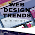 Web Design Trends For The Year 2020 #infographic