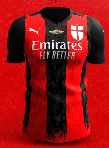 Ac Milan Personalizado Vector Free Donwload