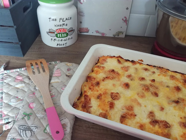 Gratin de pommes de terre crémeux au saumon 