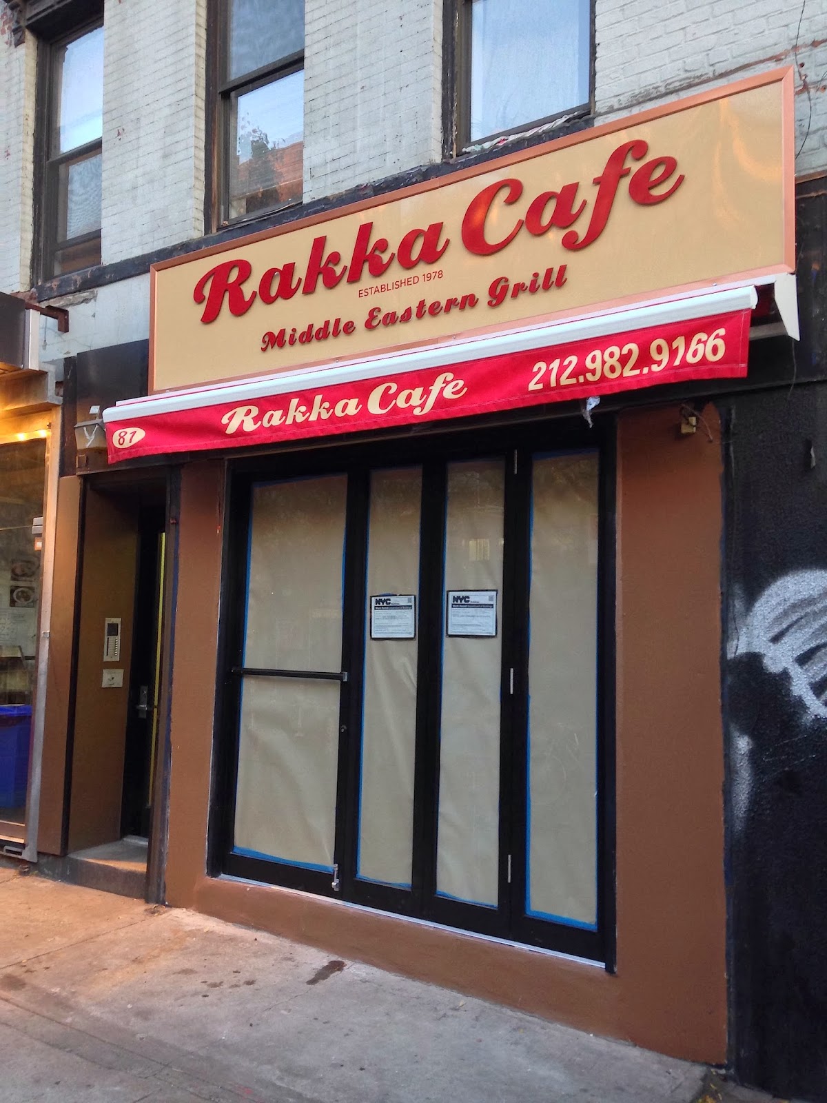 EV Grieve Cafe Rakka's (Rakka Cafe's) new look