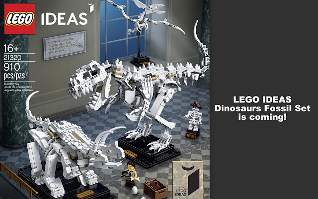LEGO Dinosaur Fossils is coming !