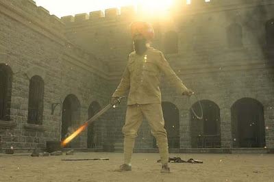 Kesari (2019) Movie Akshay Kumar Fighting Scene