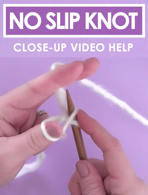 Amazing Knitting Cast On Without a Slip Knot Knitting Tutorial