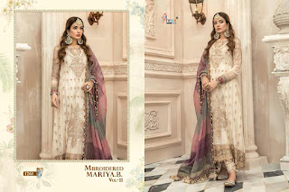 Shree fab Mbroidered mariya b vol 11 pakistani suits