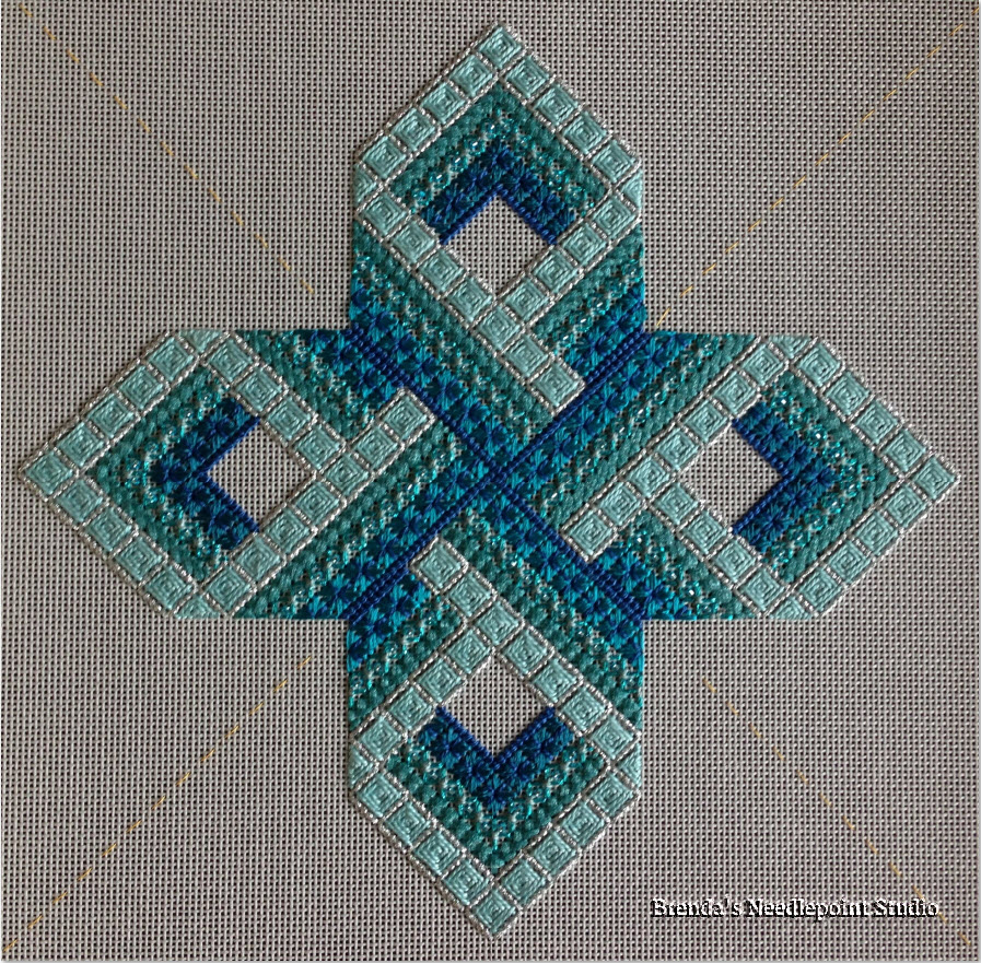 Brenda's Needlepoint Studio Gordian Knot Updated 3/2/14