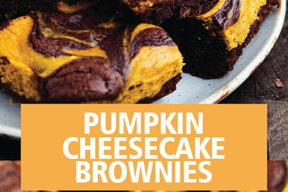 PUMPKIN CHEESECAKE BROWNIES