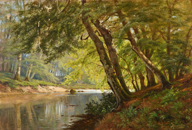 Художник Август Якобсен, род. 9 сентября 1868, Норвегия