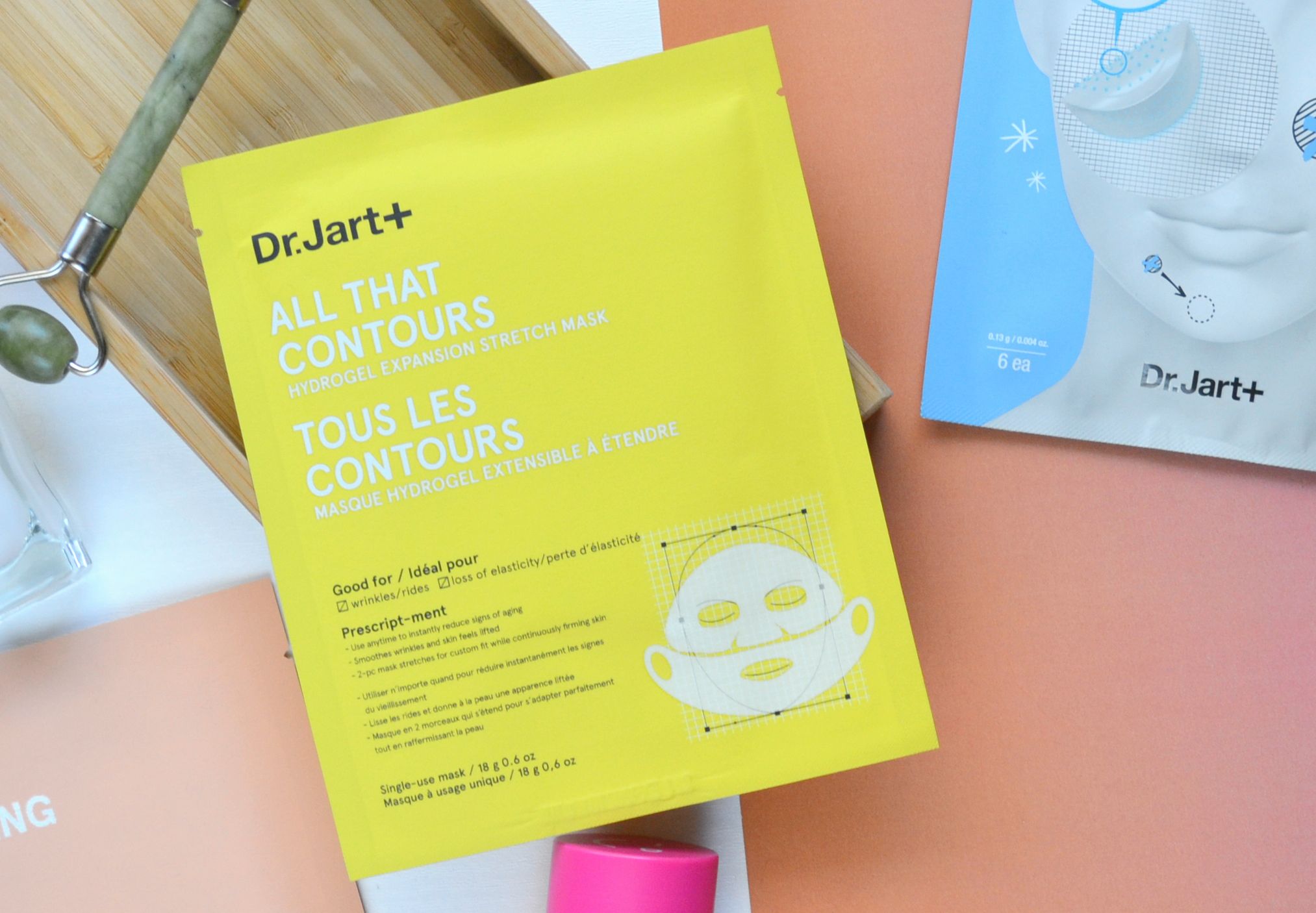 SHEET MASK Dr. Jart All That Contours Hydrogel Expansion Stretch Mask