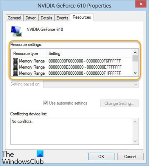 Windows no puede identificar todos los recursos - Código 16