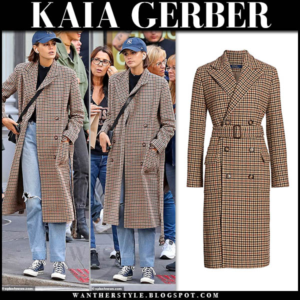 Houndstooth brown coat Clearance