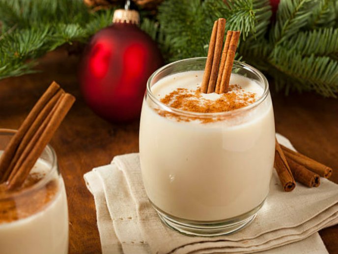 Rompope an eggnog drink of Mexico