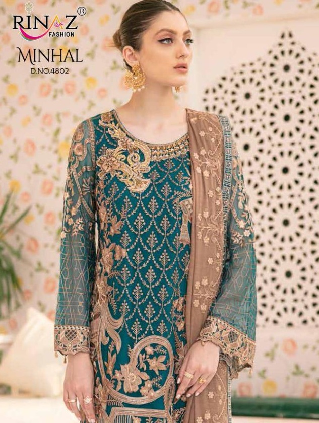 Rinaz fashion Minhal vol 4 pakistani Suits wholesaler