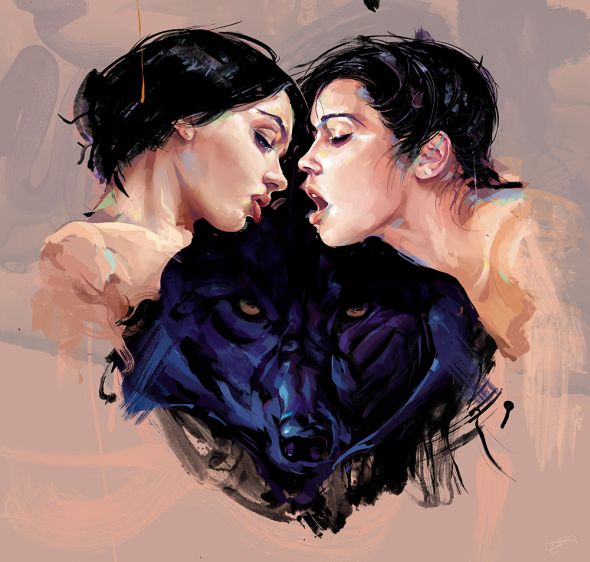 Tyson McAdoo pinturas mulheres nuas eróticas