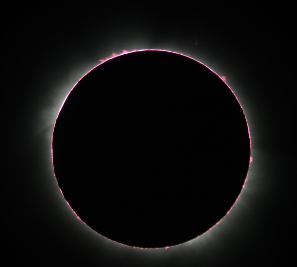 Eclipse from Uganda