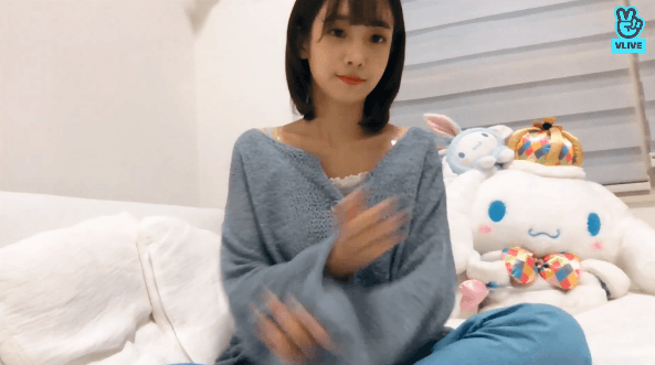 러블리즈 V앱 화초 유지애 part3