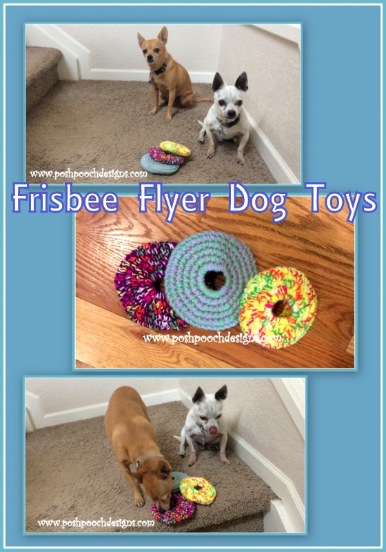 Posh Pooch Designs Frisbee Dog Toy Crochet Pattern