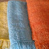 Chales tejidos en 100 lana variedad de colores