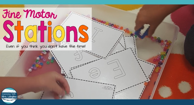 Fine motor activities for kids can help with handwriting, strengthen pencil grip, improve handwriting (which makes writing easier!) and it is just fun!  These ideas work great in a preschool, preK, kindergarten, or 1st grade classroom! 
