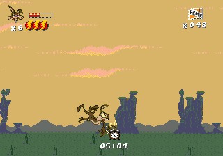 DESERT DEMOLITION - JOGO DO PAPA-LÉGUAS E COYOTE 