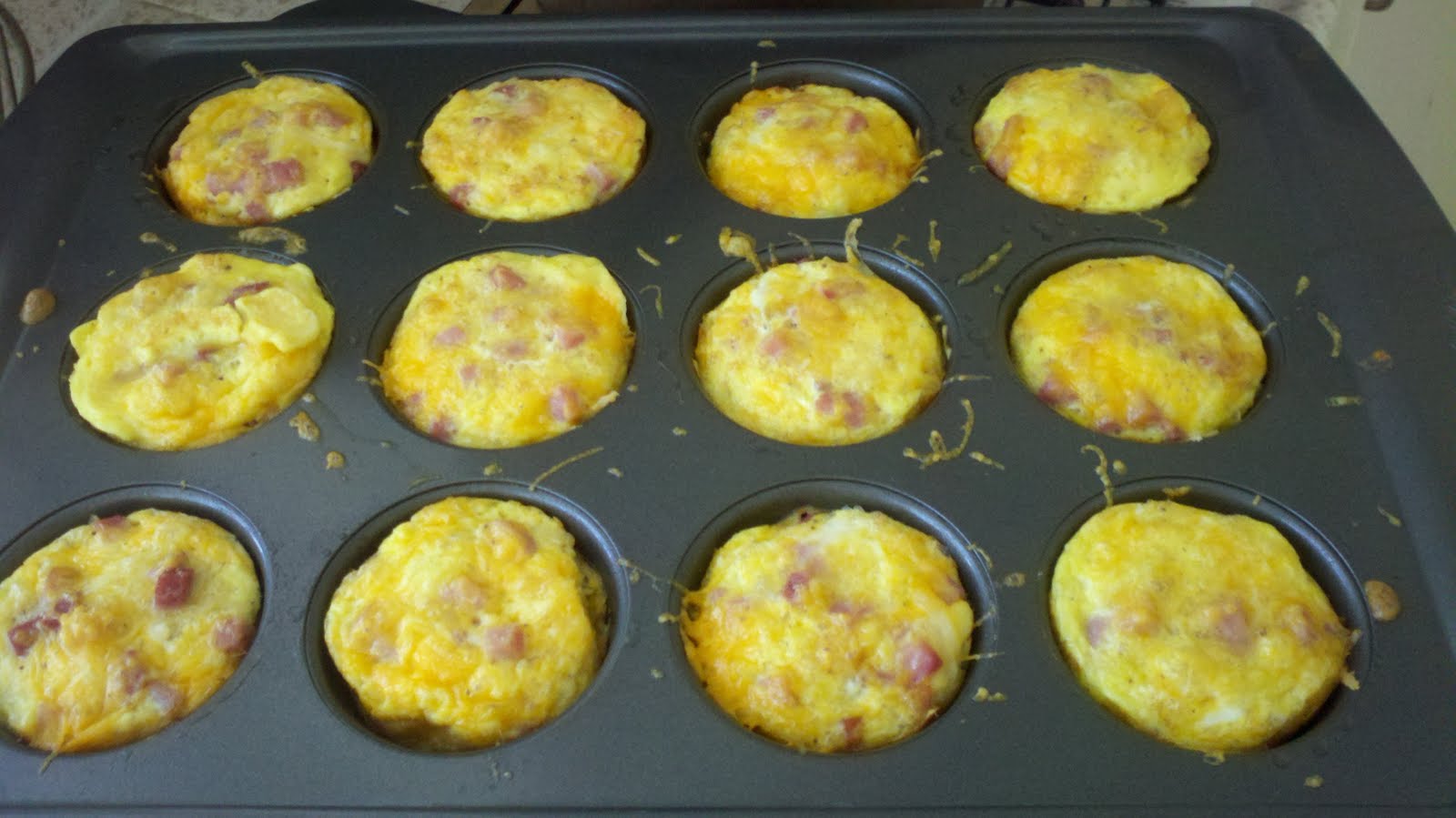 Amanda Heller Mini Ham and Cheese Quiches