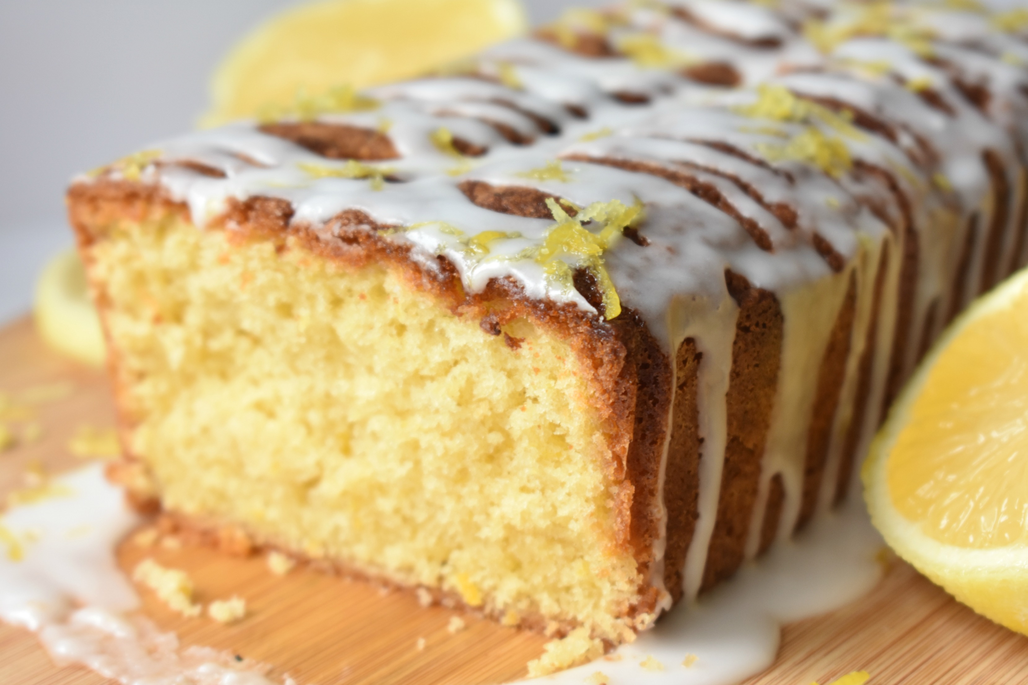 Basic Bakes Lemon Drizzle Loaf