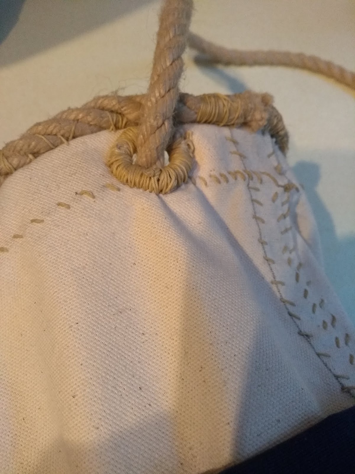 Arwen's meanderings How to make a sailors traditional canvas ditty bag