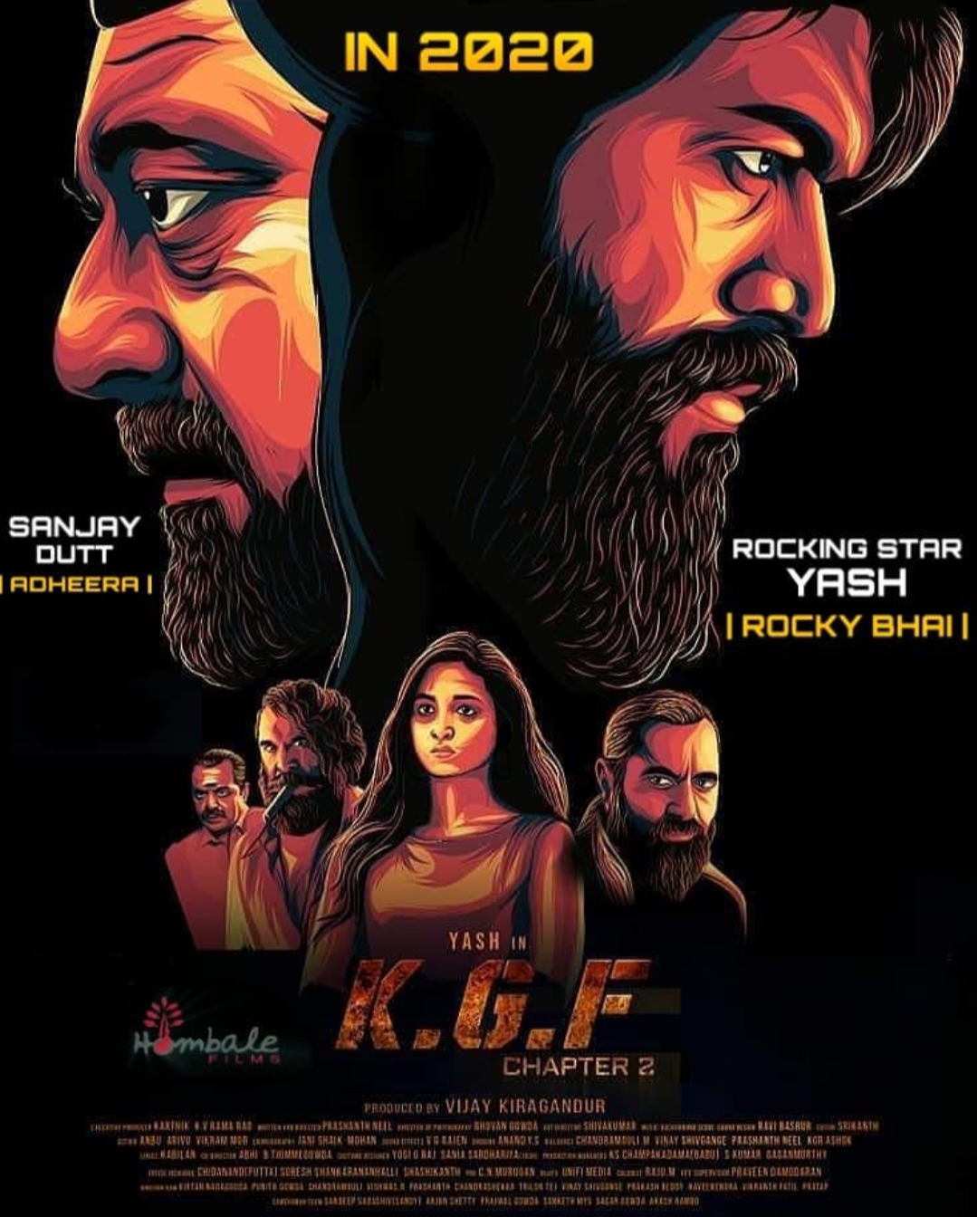 KGF Chapter 2 upcoming movie :- poster review, release date