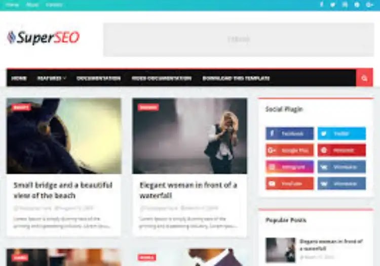 Top 10 Responsive SEO Ready Blogger Templates 2019 Top 10 SEO Ready Responsive Blogger Templates 2019