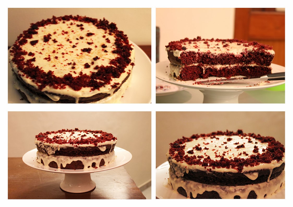 Communicating & Cooking A long Hiatus and then a Red Velvet Cake