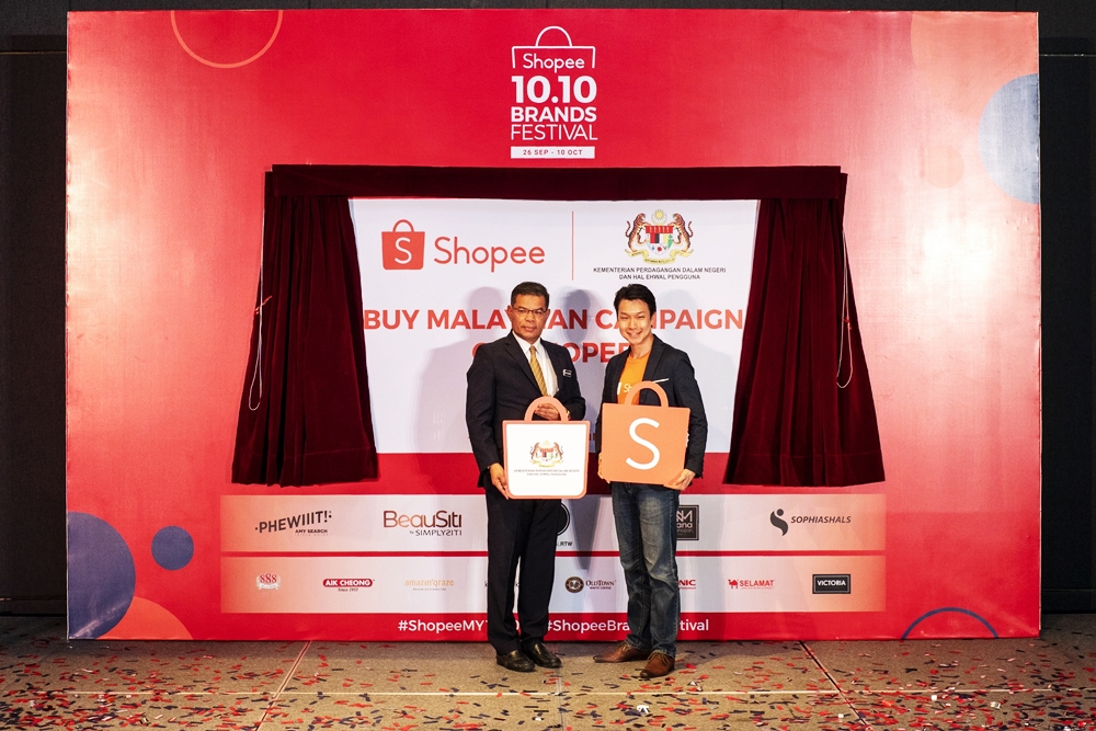 Shopee Malaysia, Buatan Malaysia, Buy Malaysian Campaign on Shopee, 10.10 Brands Festival, Rawlins, Shops, Barang Baik Barang Kita, Kementerian Perdagangan Dalam Negeri dan Hal Ehwal Pengguna
